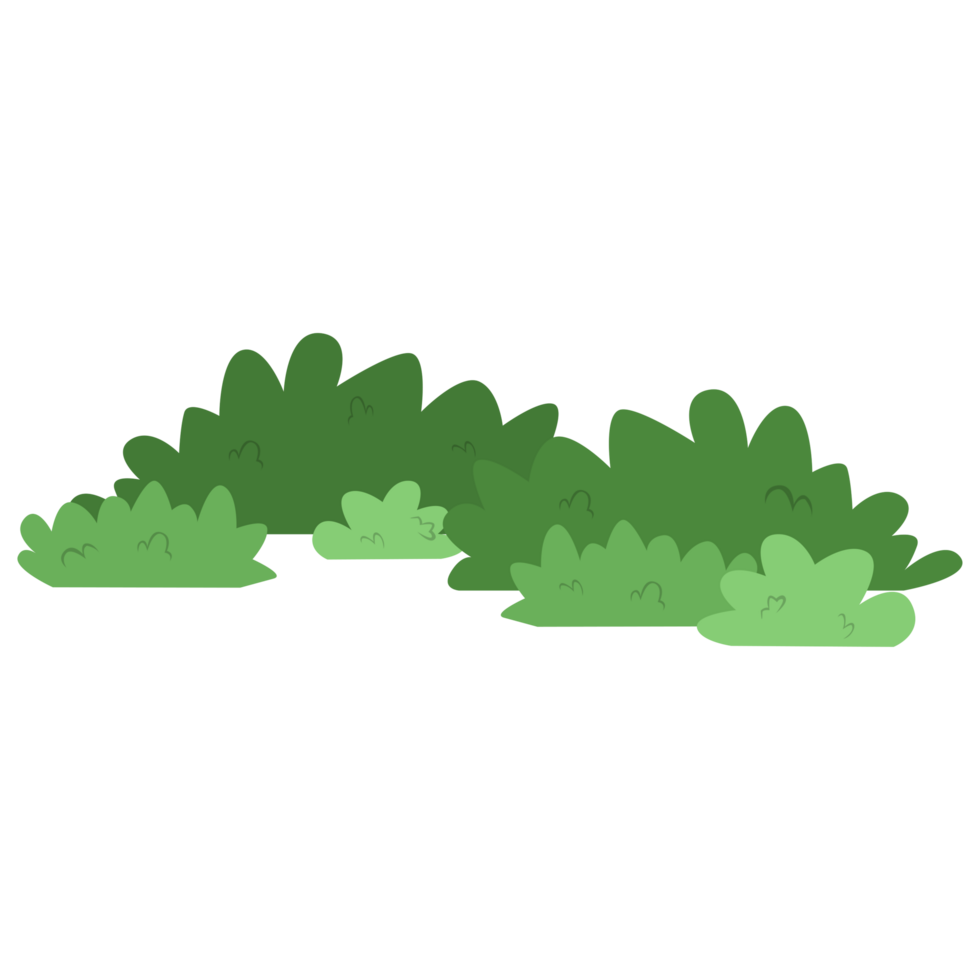 Shrubs PNG Illustrations