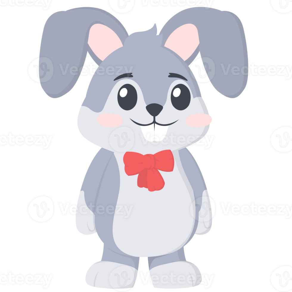 Cute Rabbit PNG Illustrations