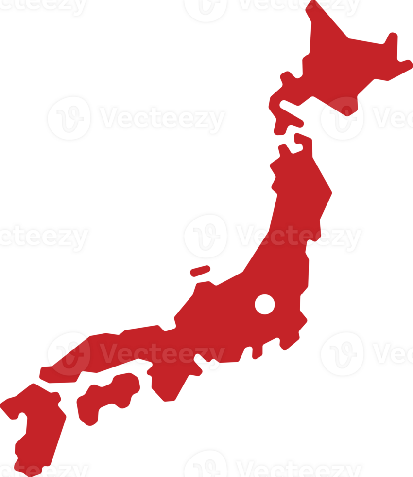 Japón mapa png