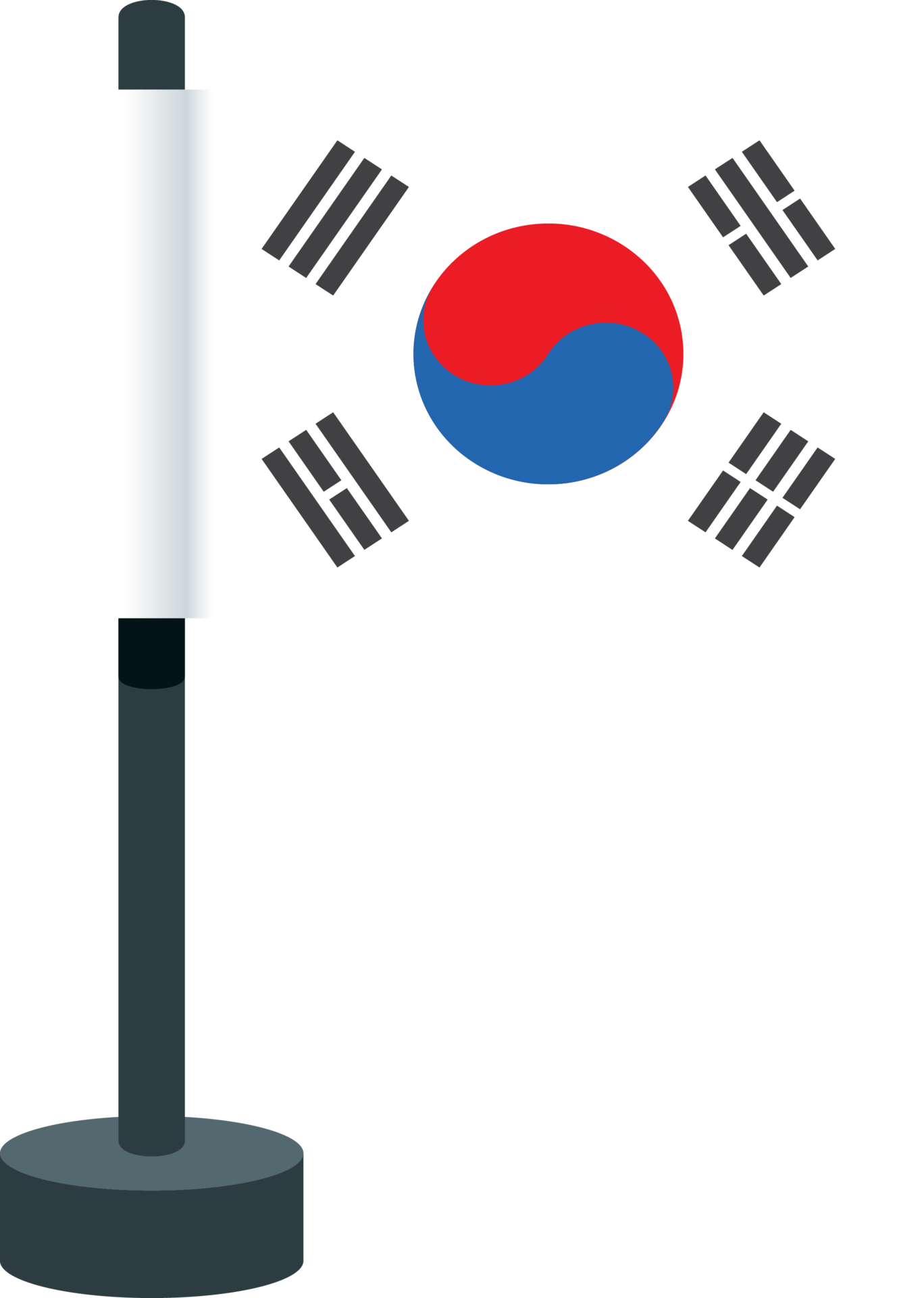 Korea Flag png 23271535 PNG