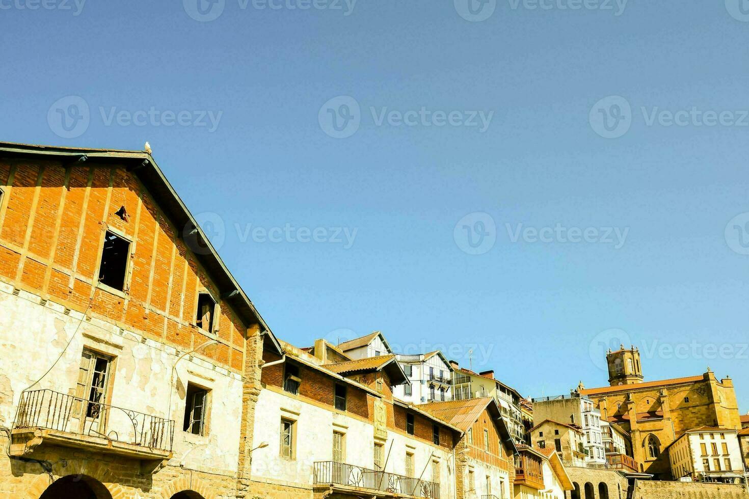 edificios en la ciudad foto