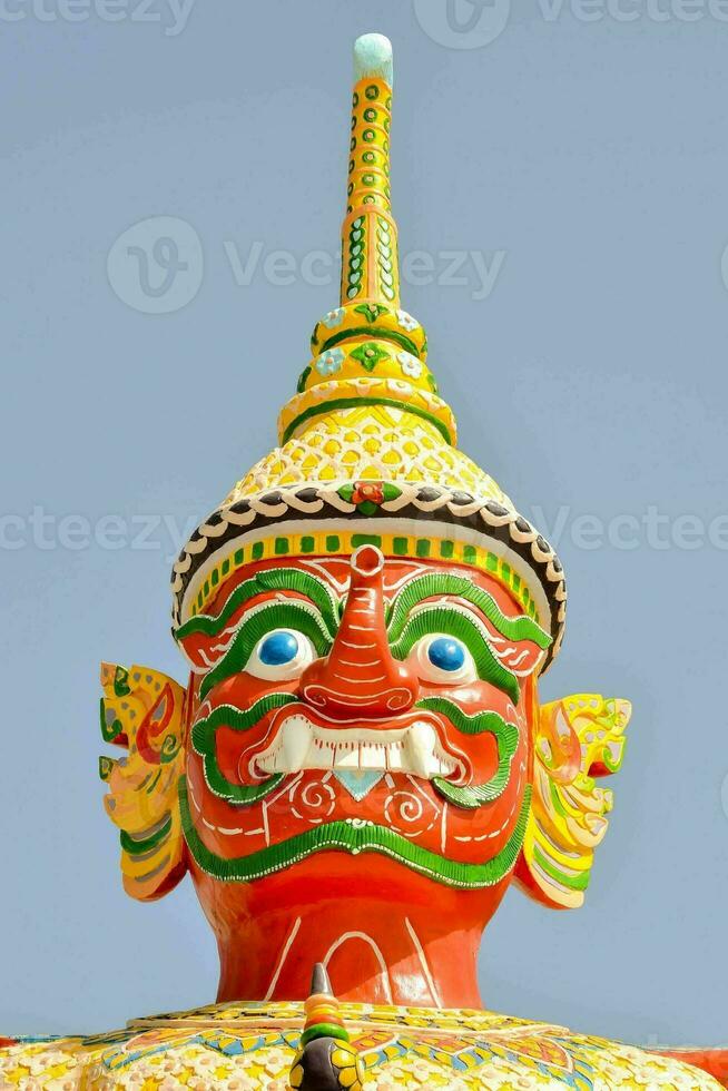 Asian traditional sculpture photo