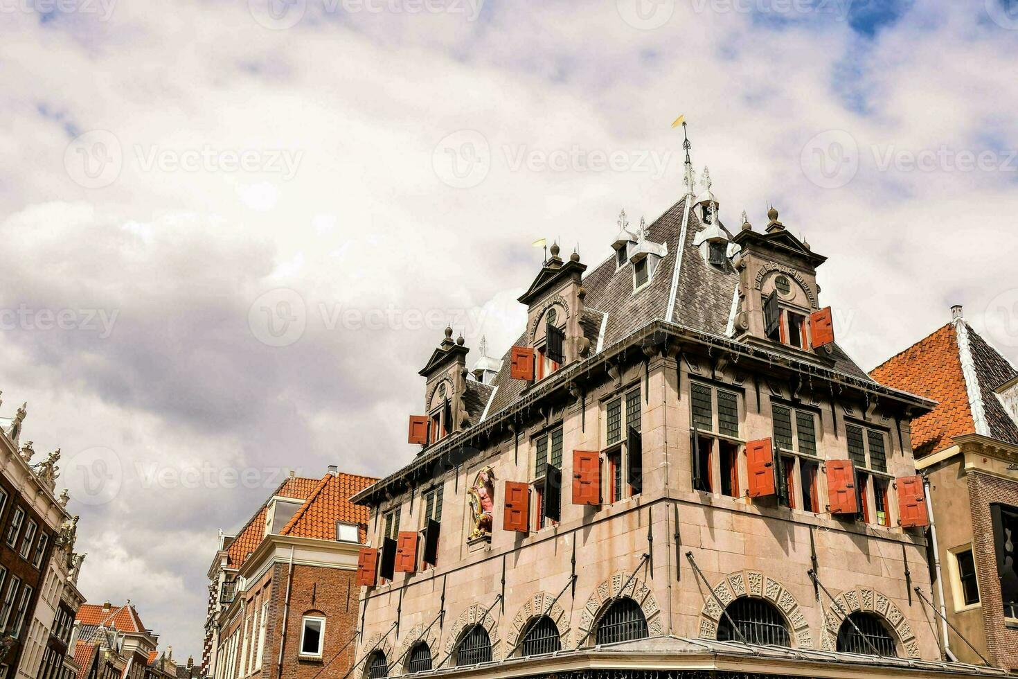 Buildings in the city photo
