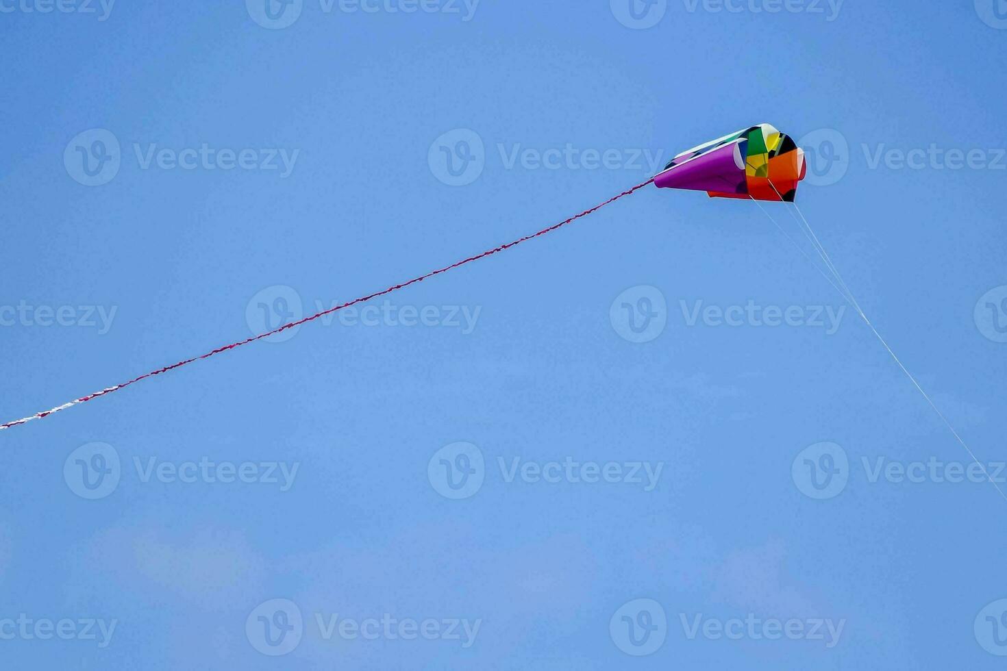 A kite in the sky photo