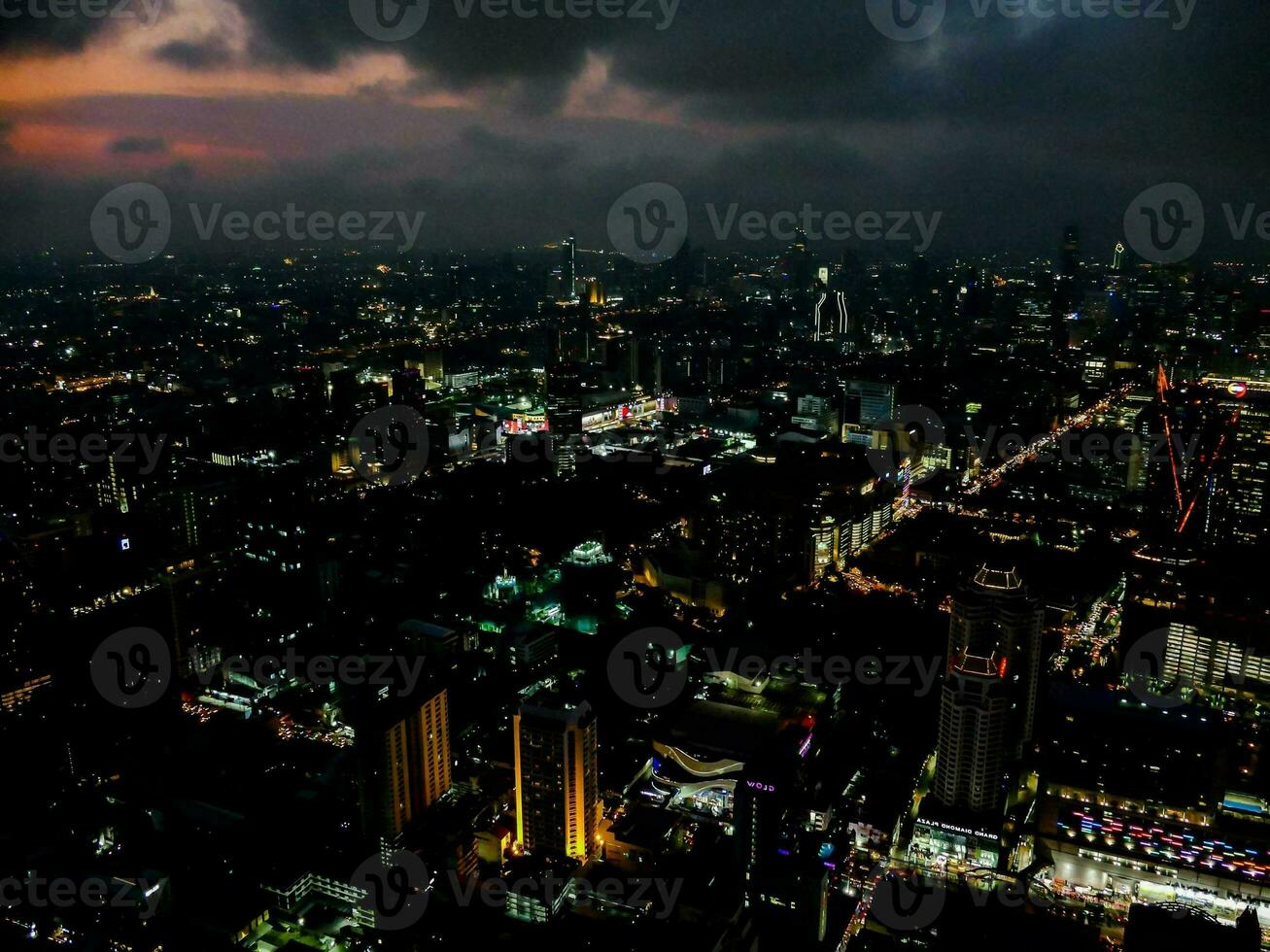 Buildings in the city photo