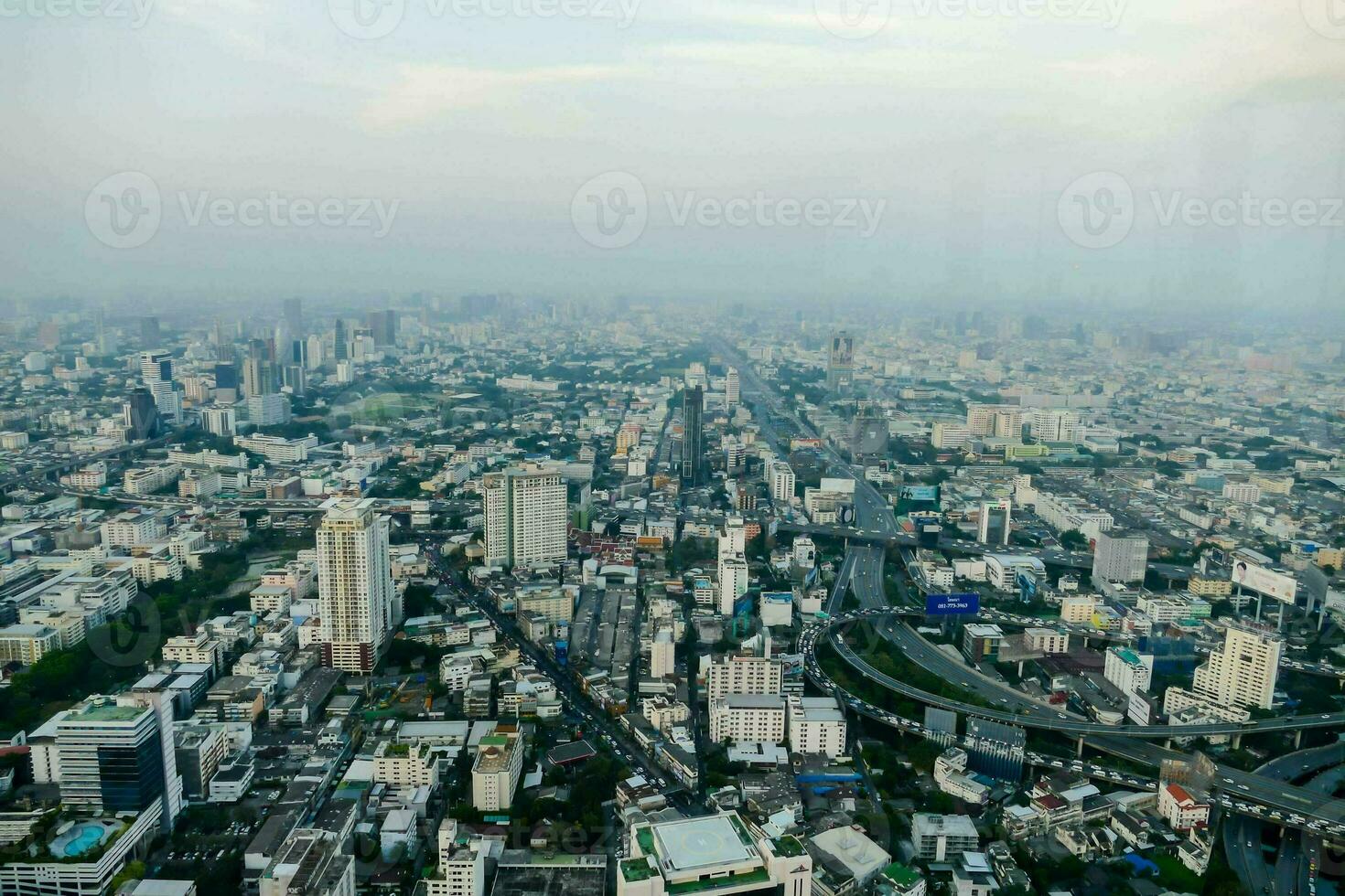 Buildings in the city photo