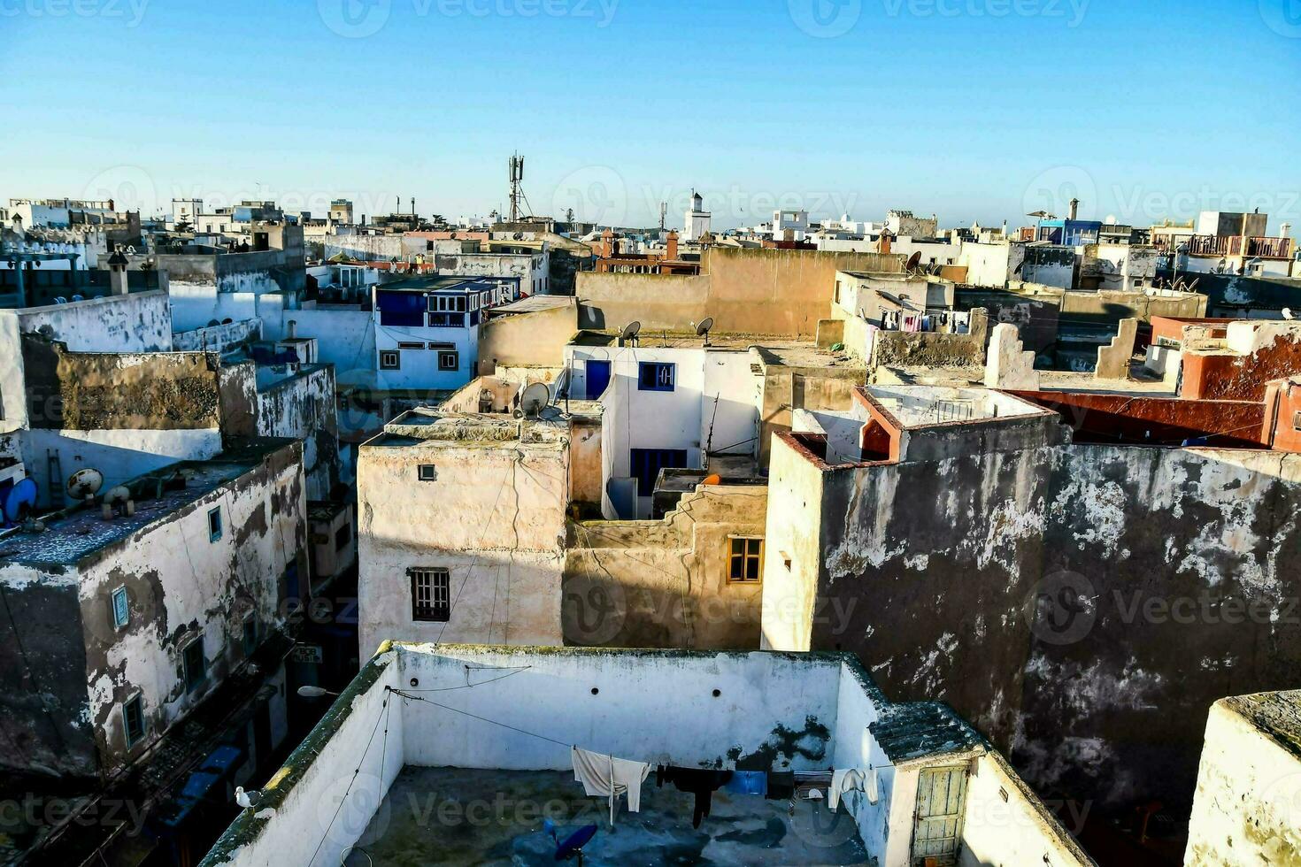 Buildings in the city photo