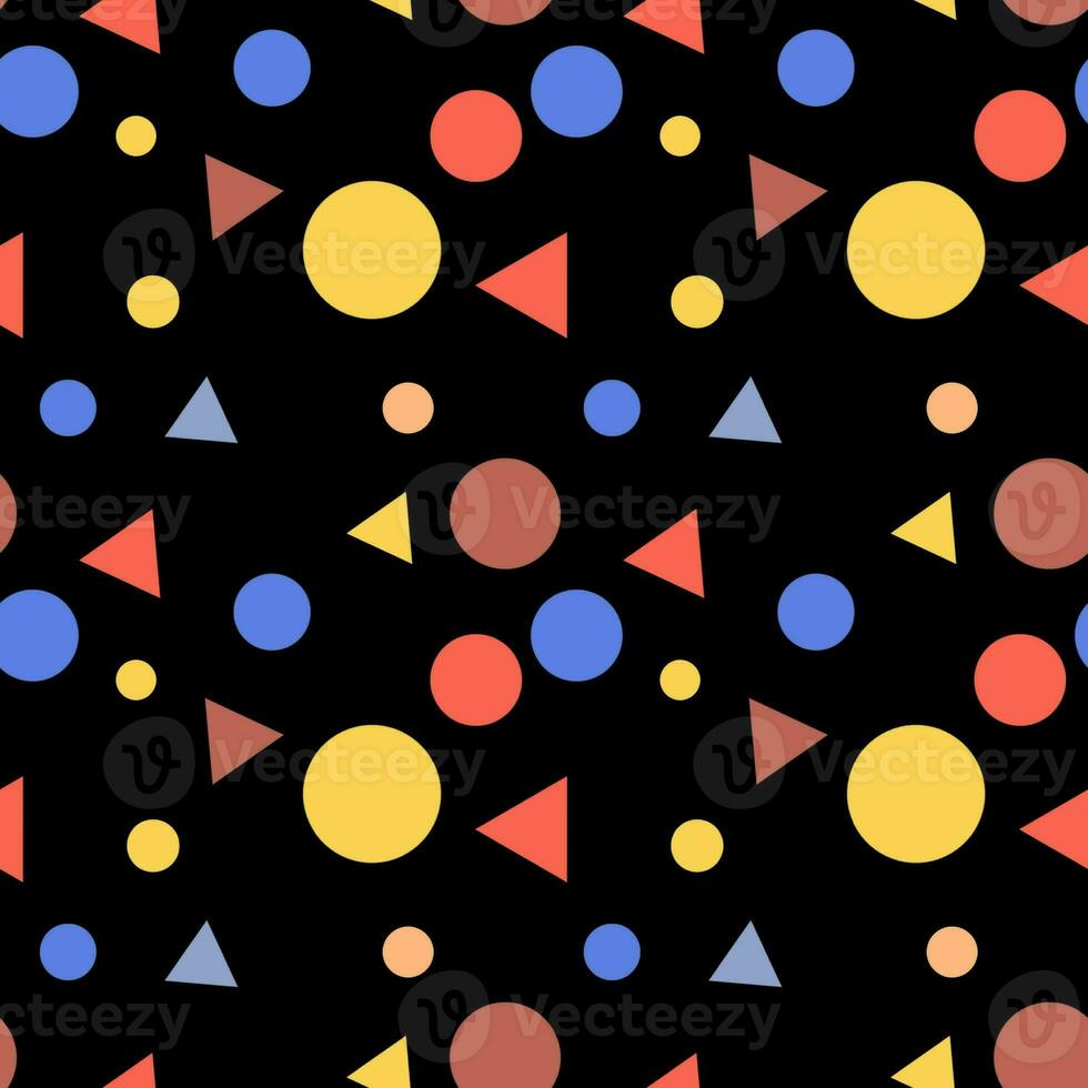 abstract geometric triangle background photo