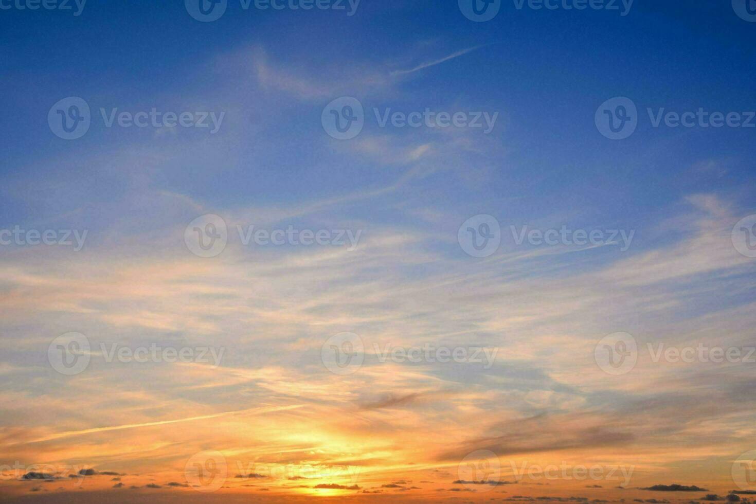 Beautiful sunrise view photo