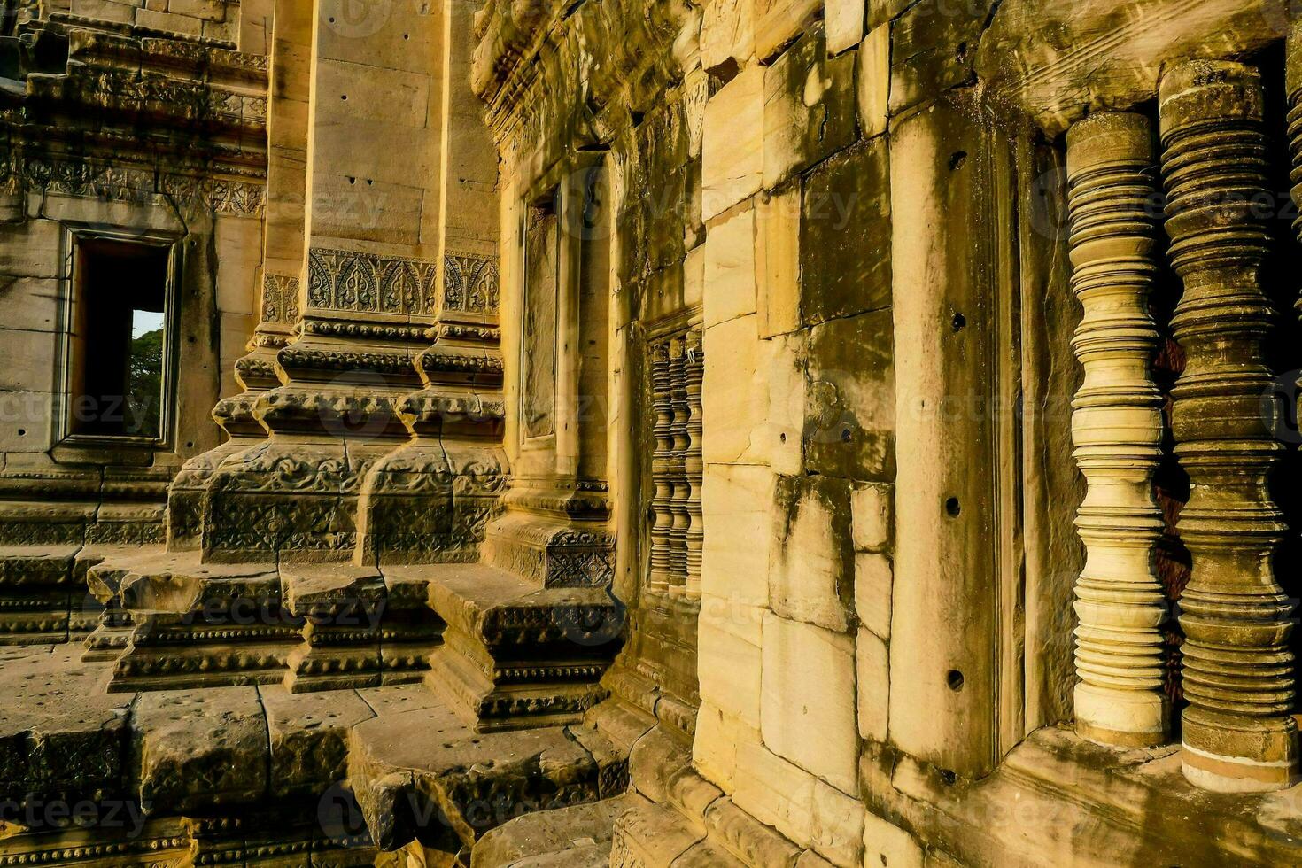 An ancient temple in Thailand photo
