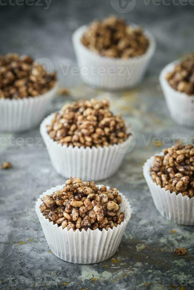 cocoa rice puffs photo