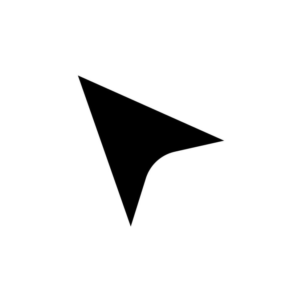 arrow navigator vector icon illustration