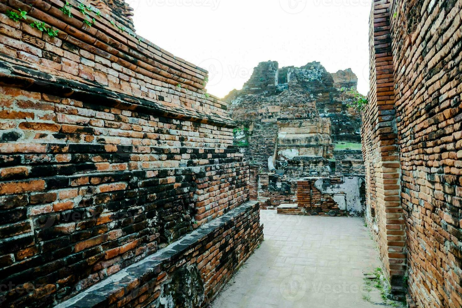 Ancient temple in Thailand photo