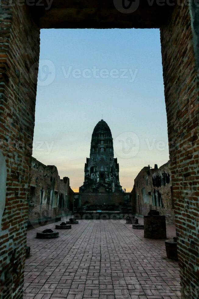 templo antiguo en tailandia foto