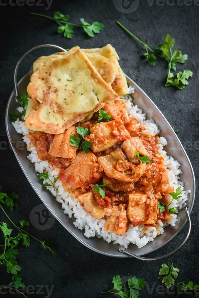 Quick fish curry 23276038 Stock Photo at Vecteezy