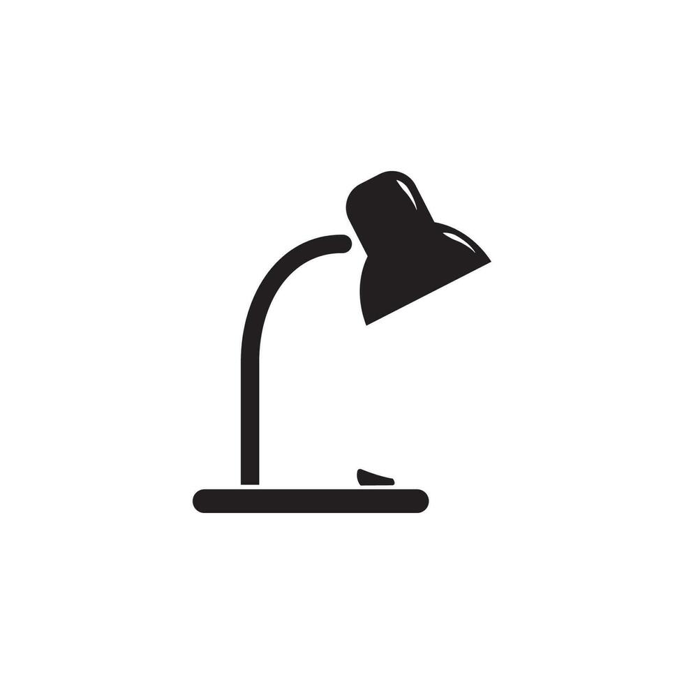 Reading-lamp vector icon illustration