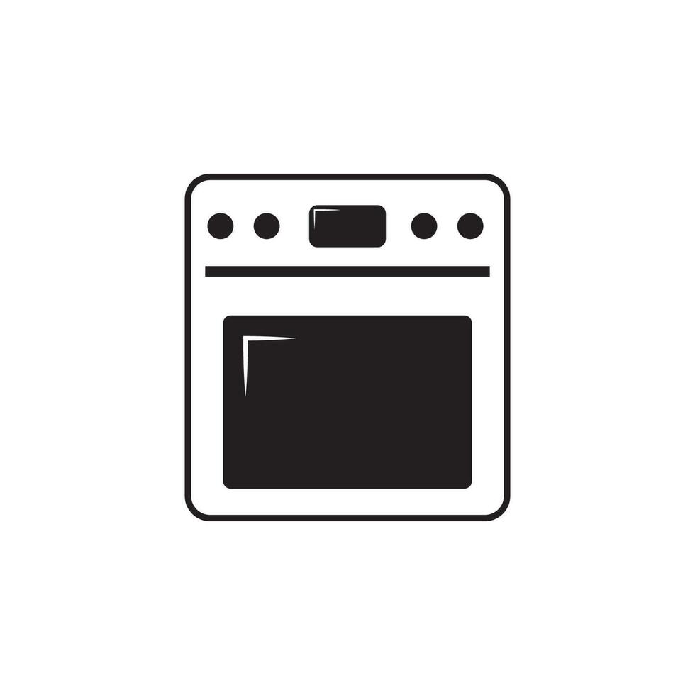 horno vector icono ilustración