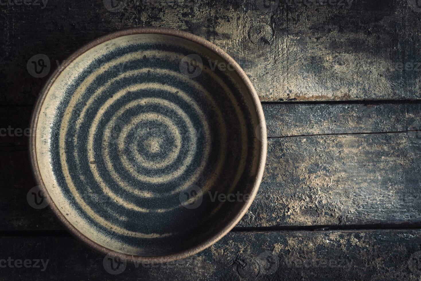 Empty plates background photo