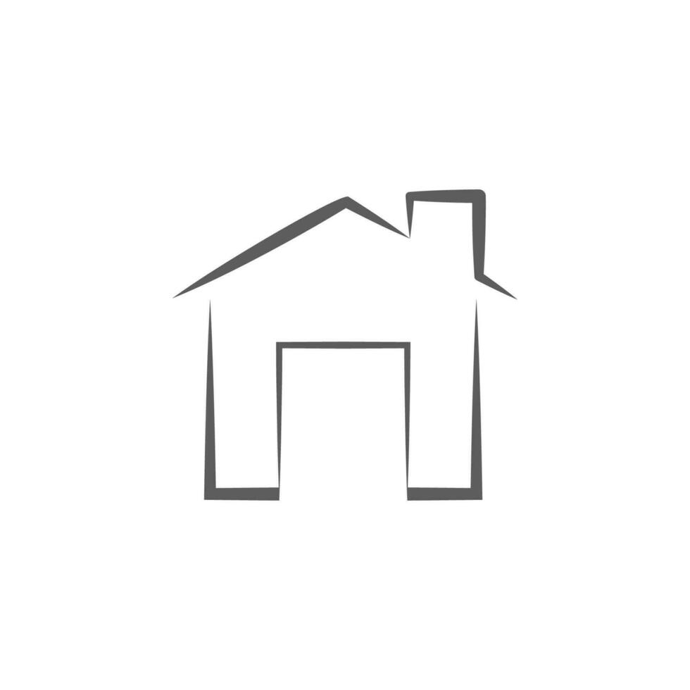 logo house vector icon illustration