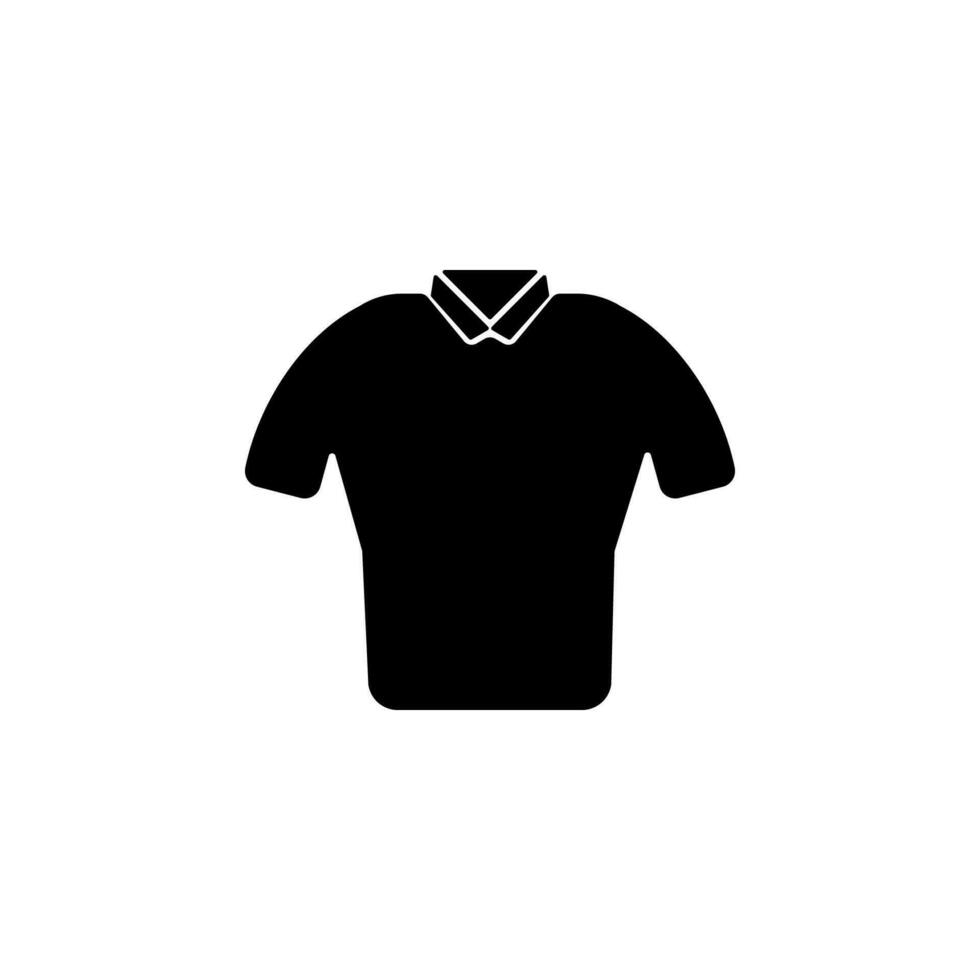 polo camisa vector icono ilustración