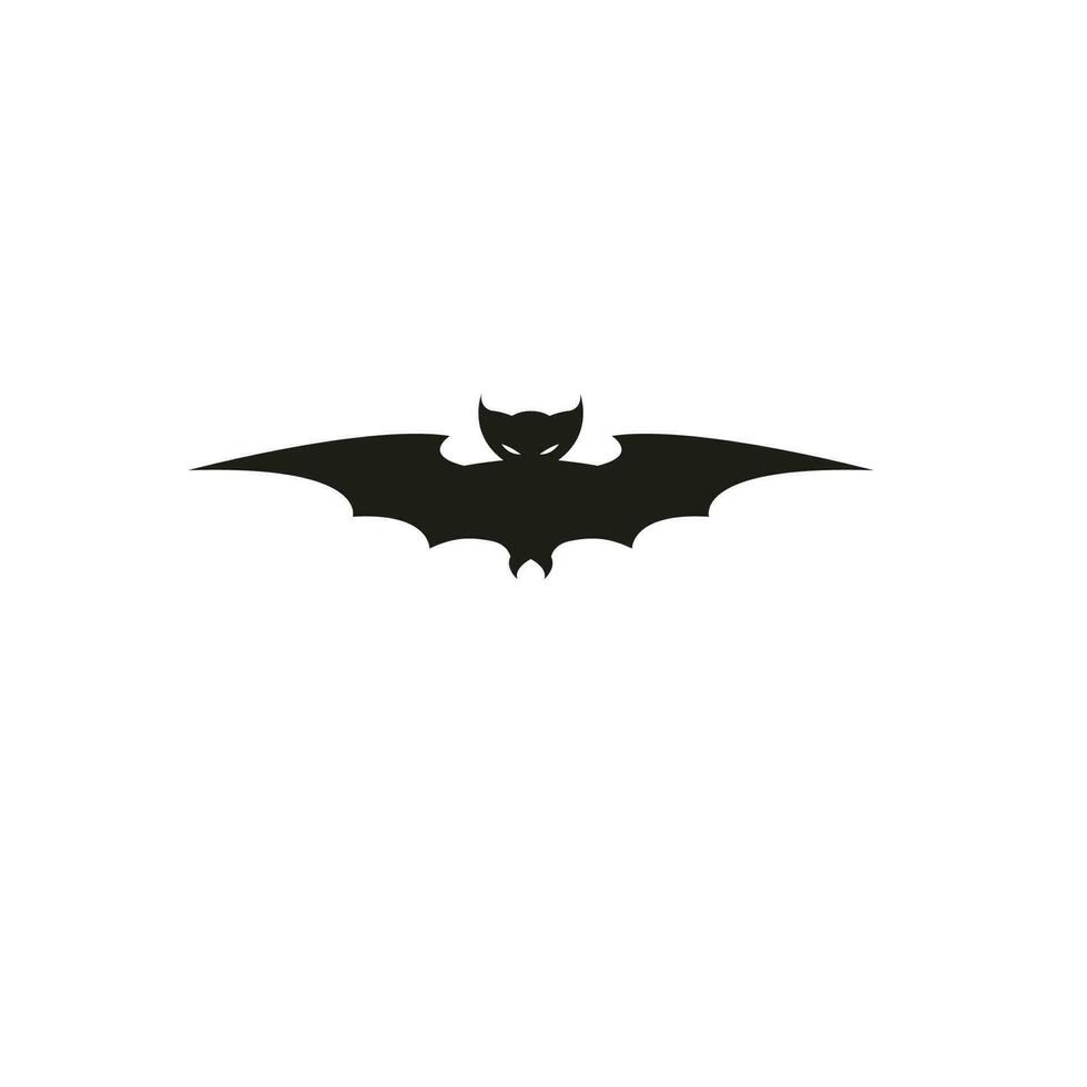 Bat vector icon illustration