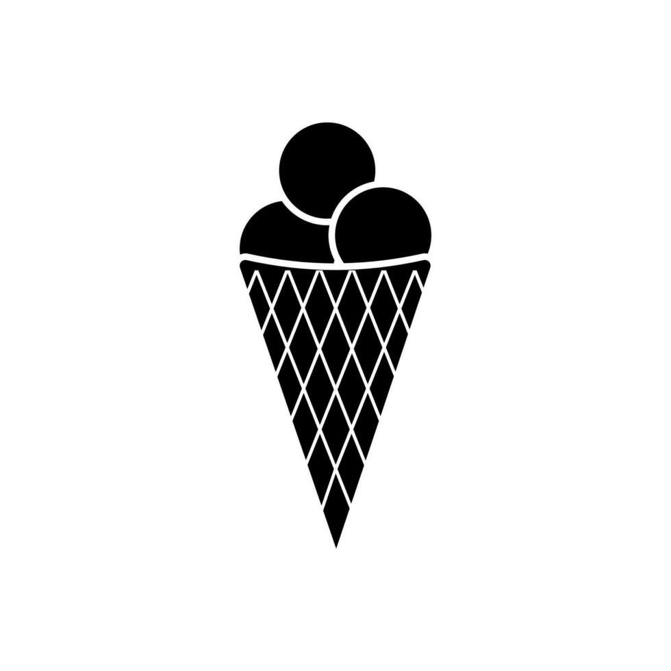 helado vector icono ilustración