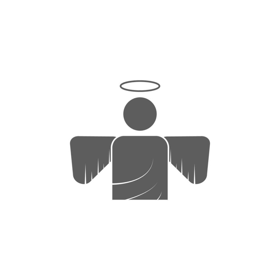 angel vector icon illustration