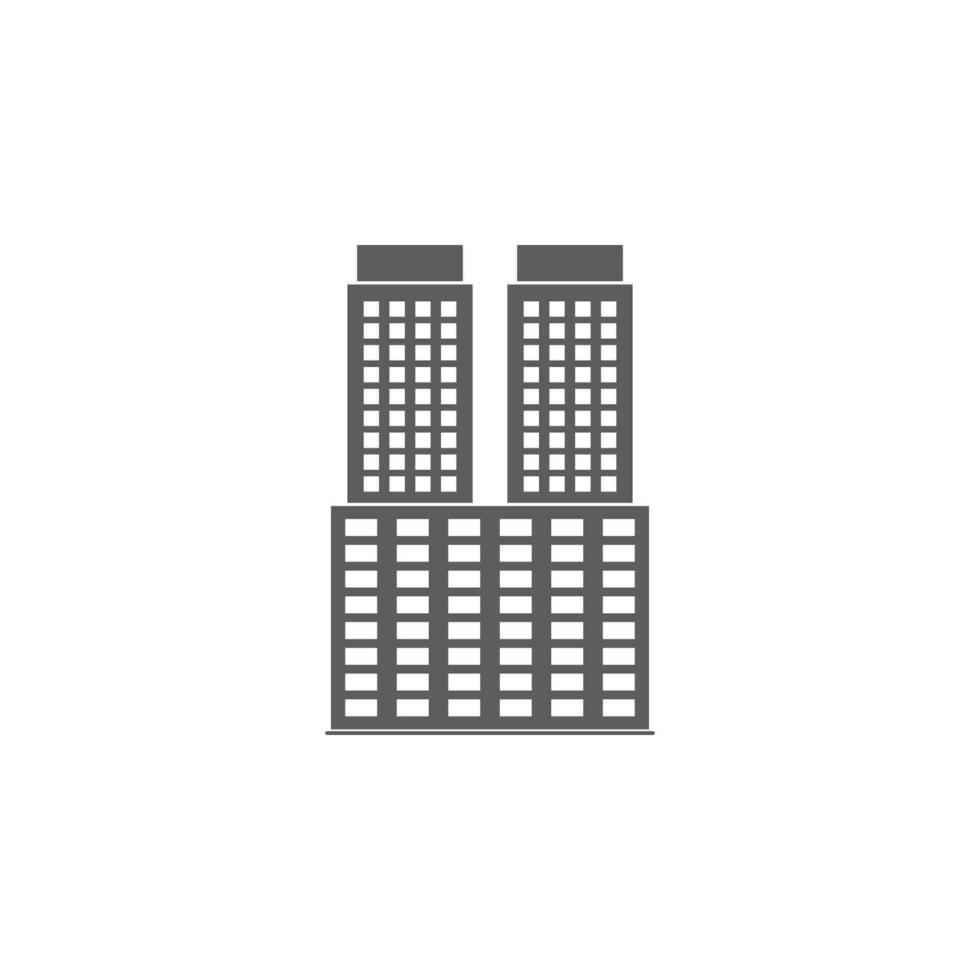 3d building vector icon illustration