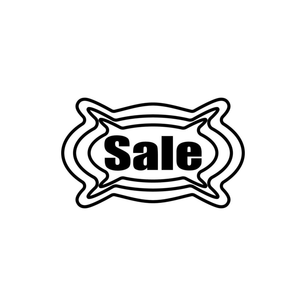 sales sign vector icon illustration