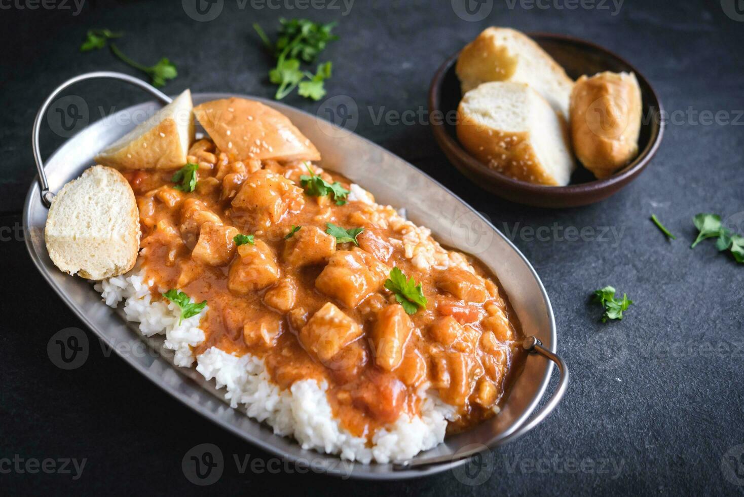 Quick fish curry 23277625 Stock Photo at Vecteezy