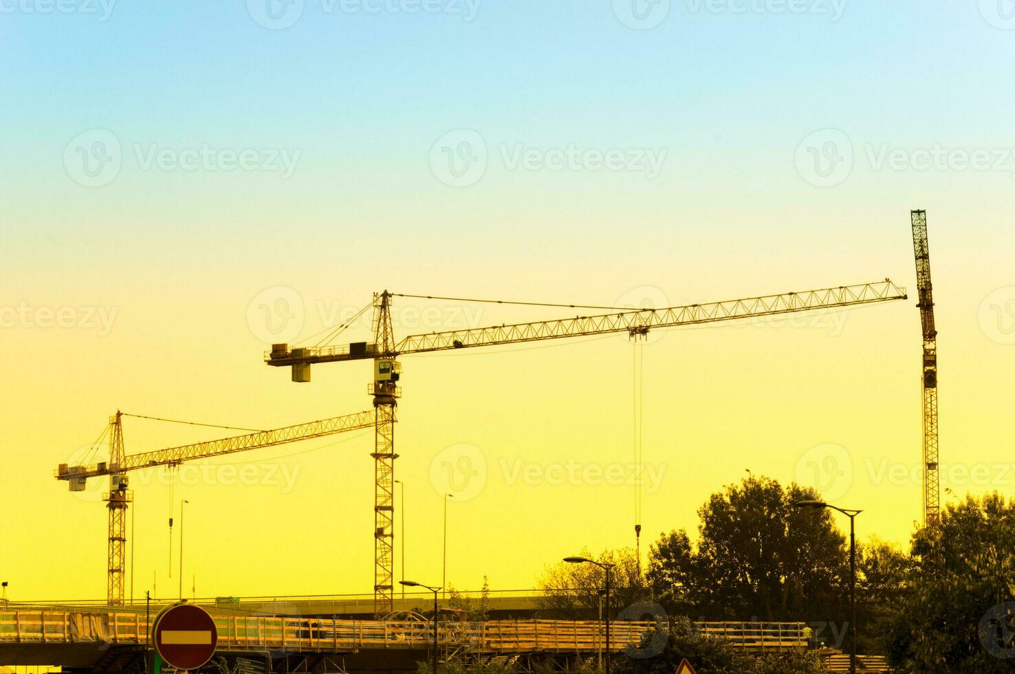 Construction sites concept photo