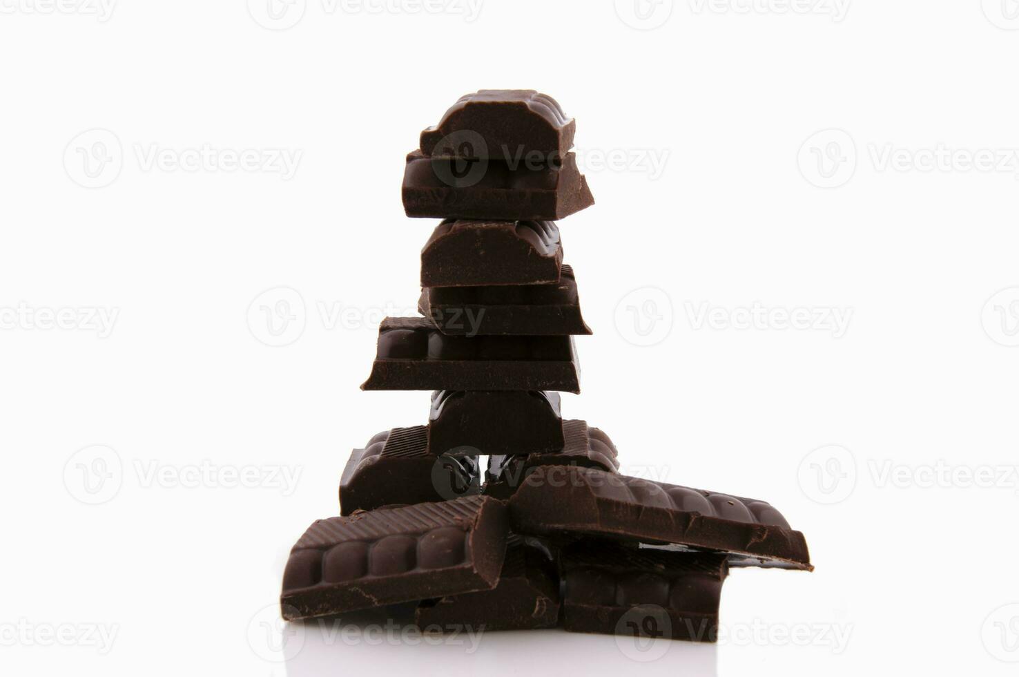 Isolated Choco tower photo