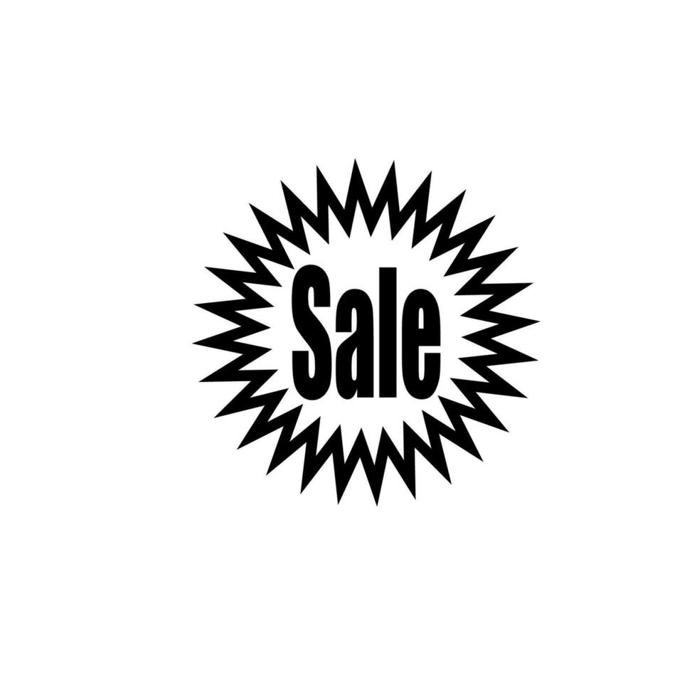 sale sign vector icon illustration