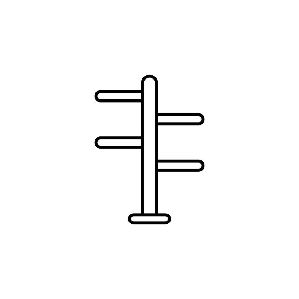 Hanger vector icon illustration