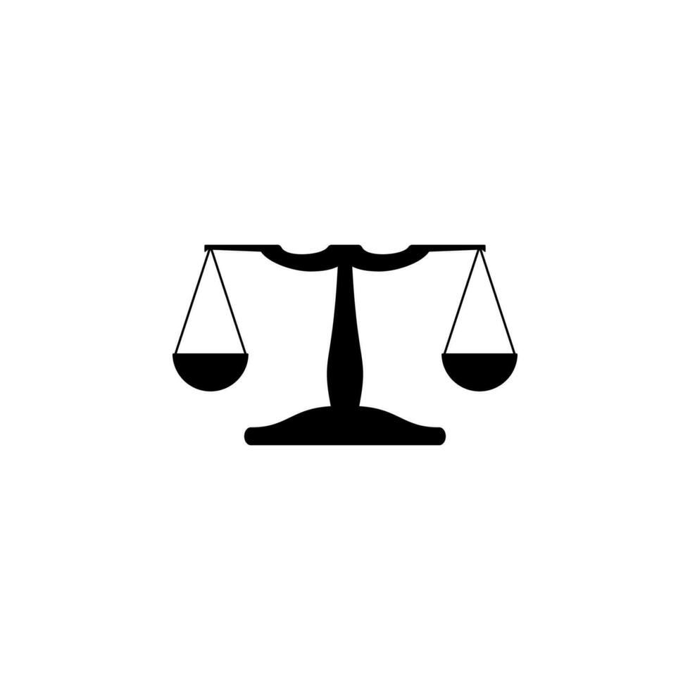 Scales vector icon illustration 23278102 Vector Art at Vecteezy