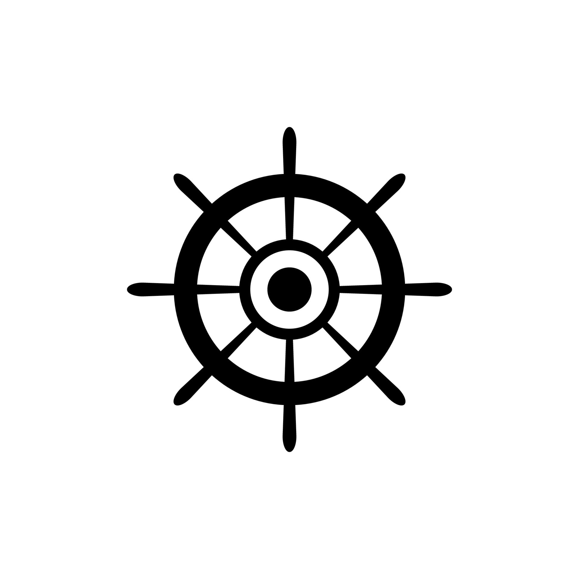 Ship steering wheel vector icon illustration 23278187 Vector Art at