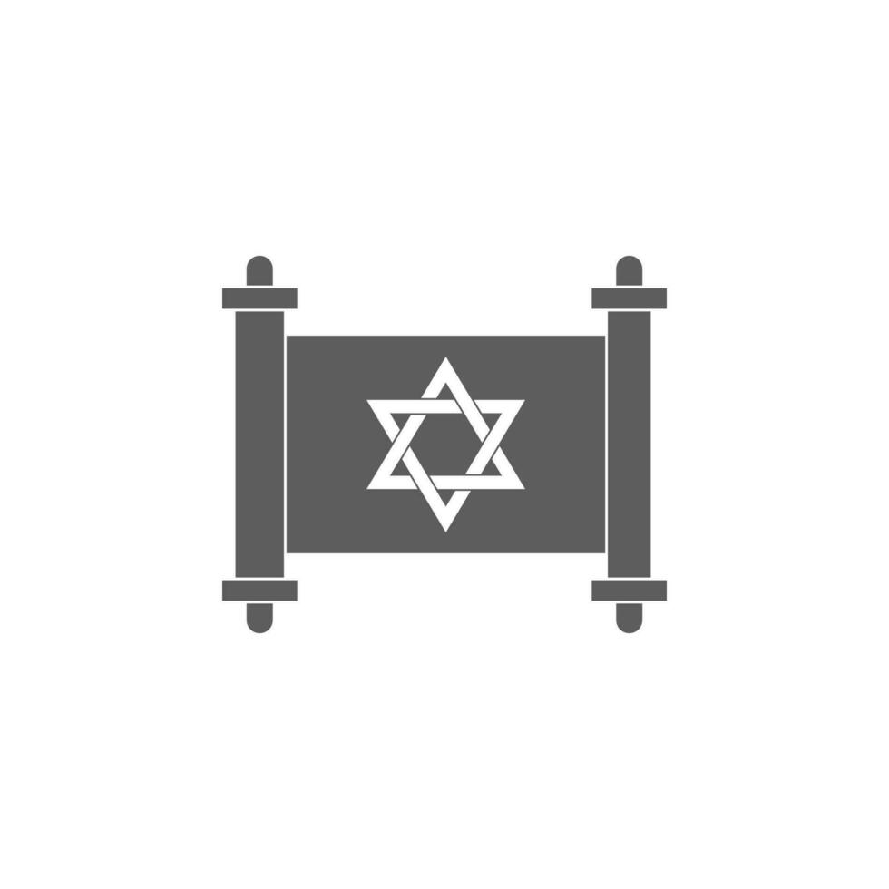 Talmud vector icono ilustración