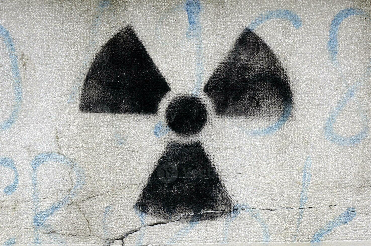 Radioactive graffit background photo