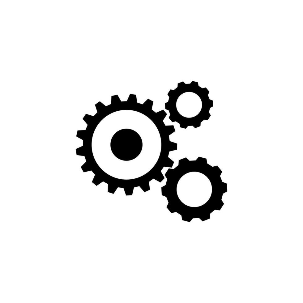 gears vector icon illustration