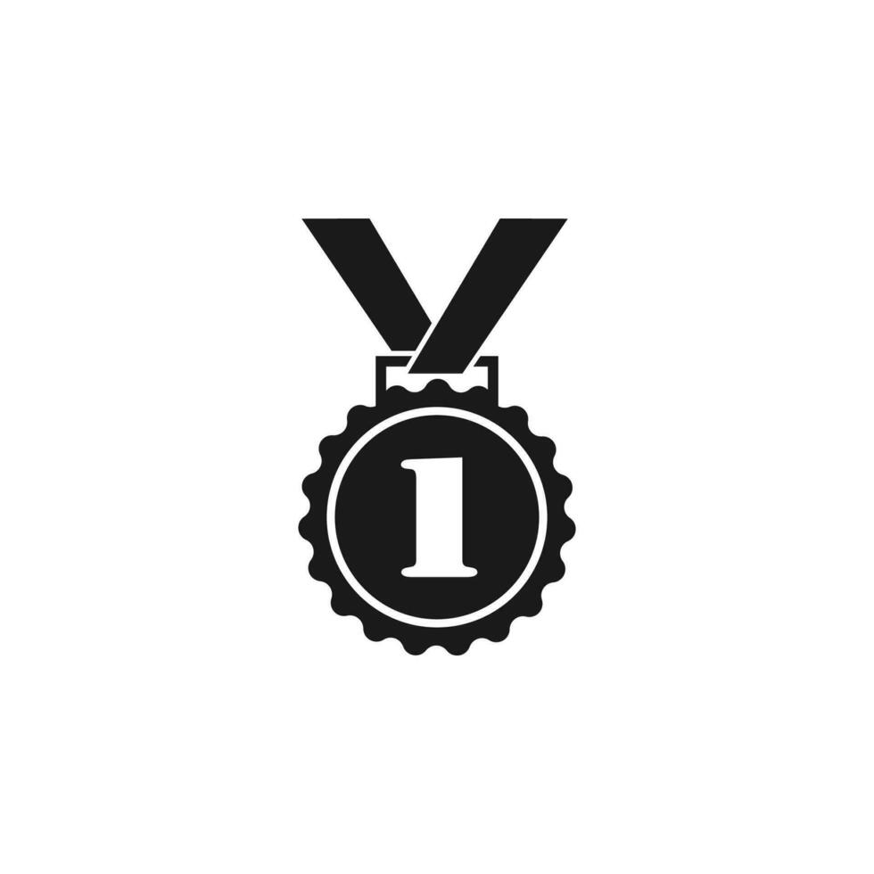 Medal vector icon illustration