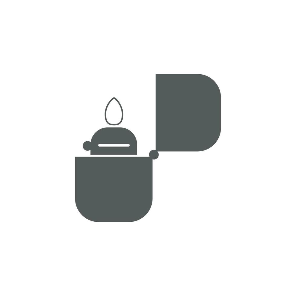 fire lighter vector icon illustration