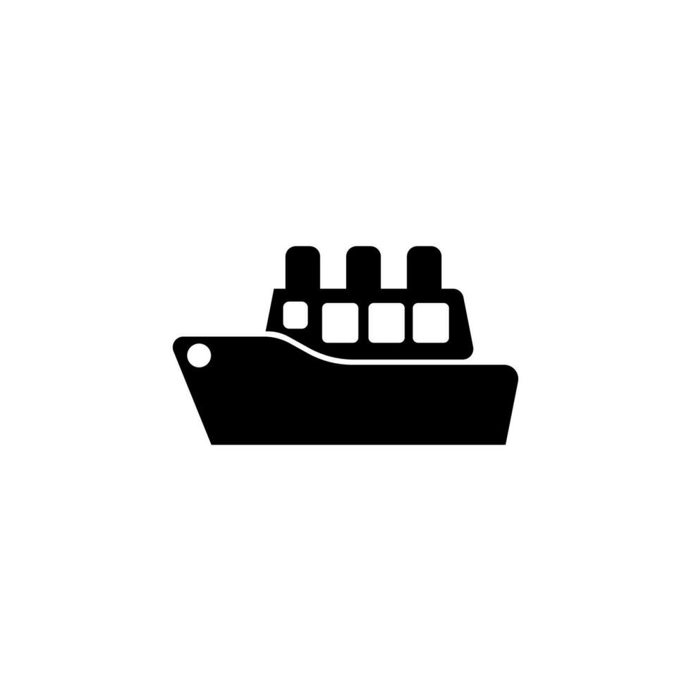 juguete navegación Embarcacion vector icono ilustración
