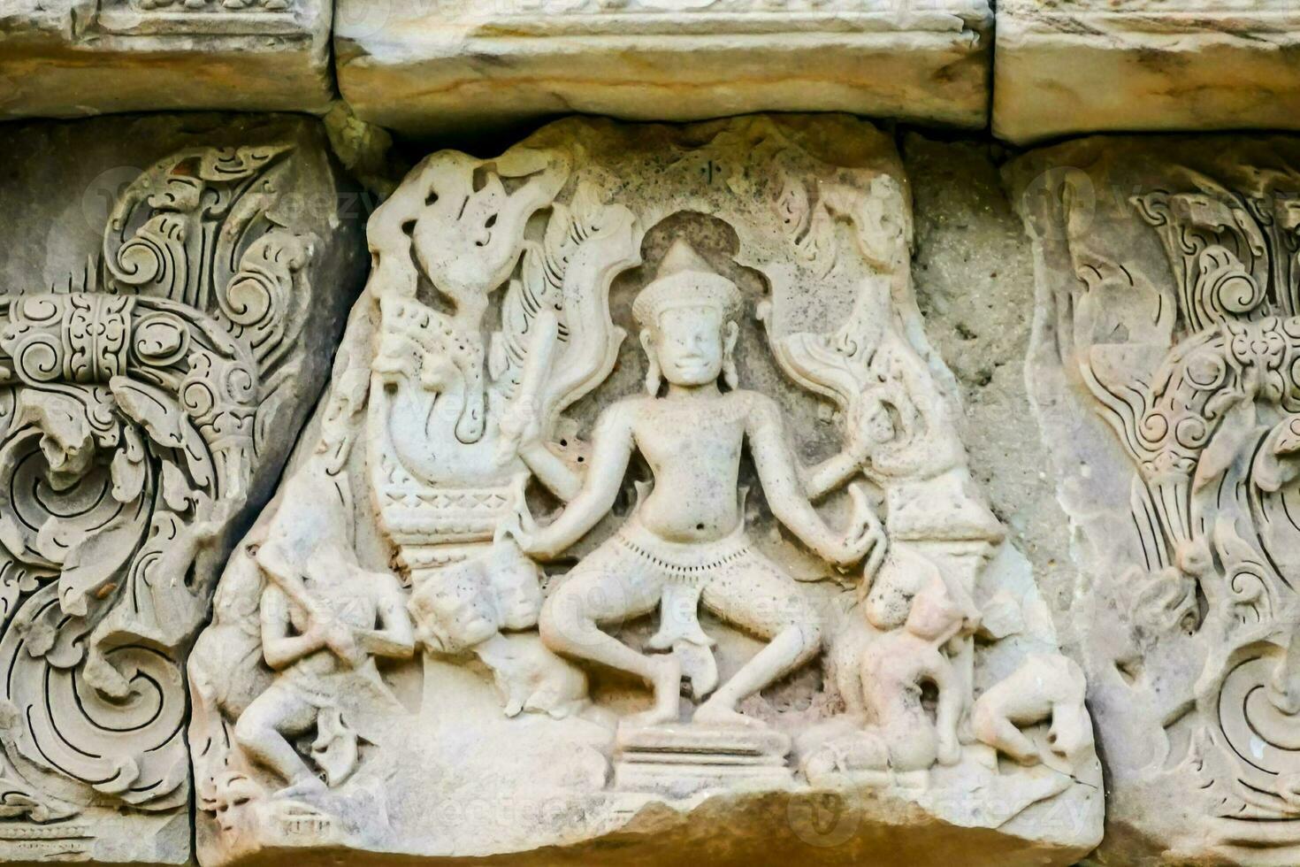 An ancient temple in Thailand photo