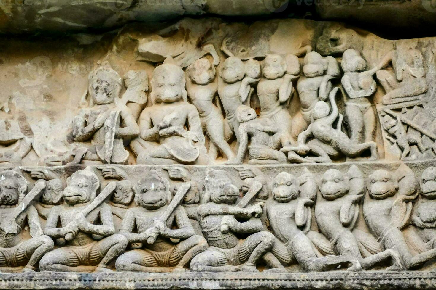 An ancient temple in Thailand photo