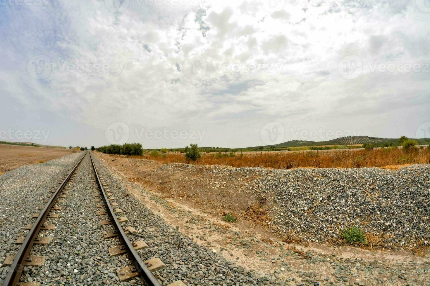 Scenic railroad view photo