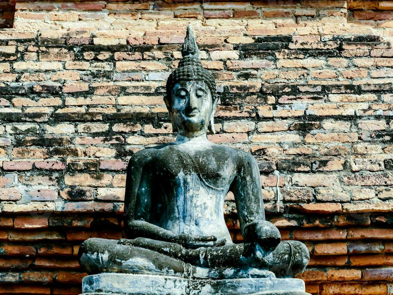 Ancient temple in Thailand photo