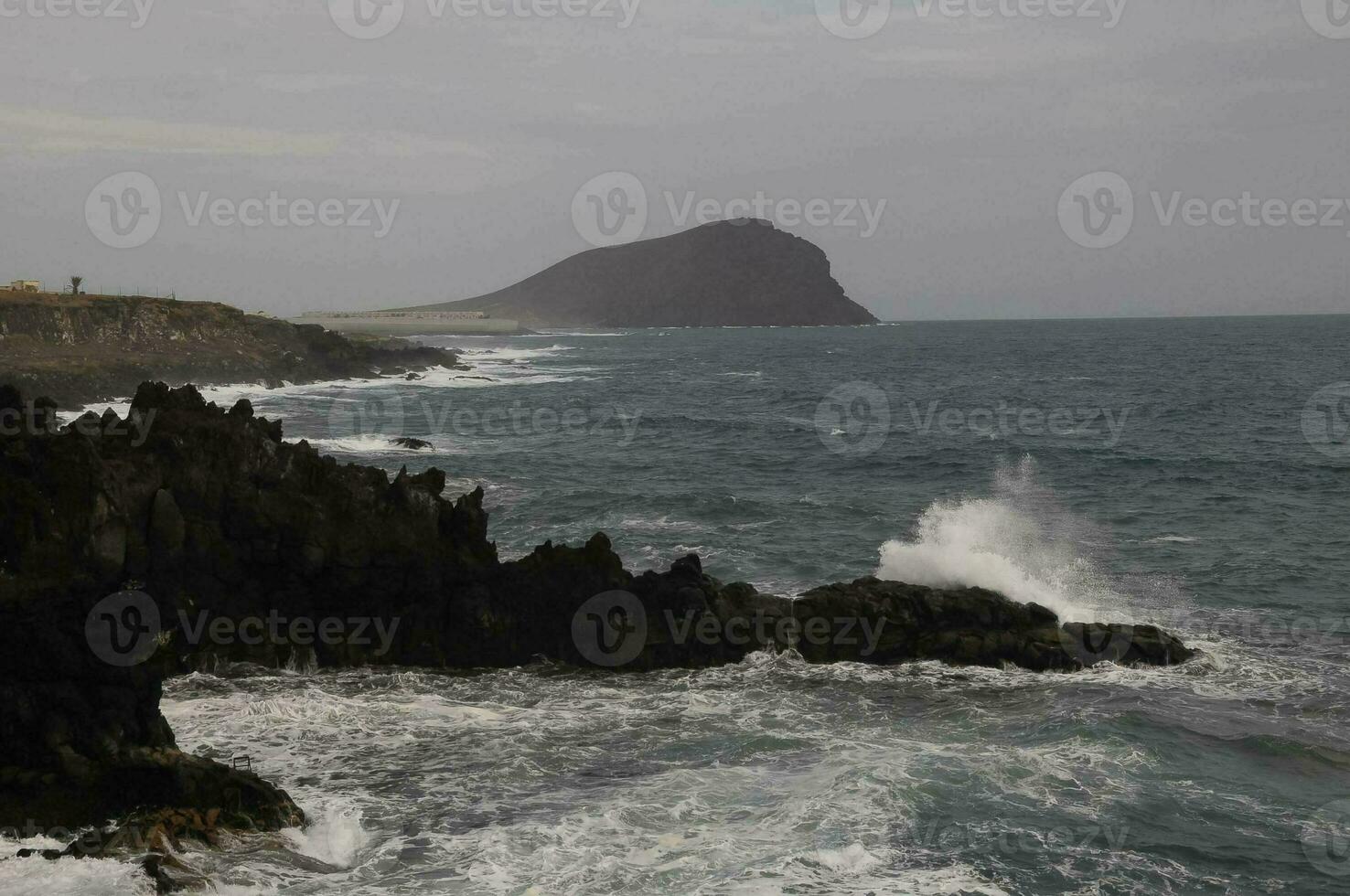 Scenic sea view photo