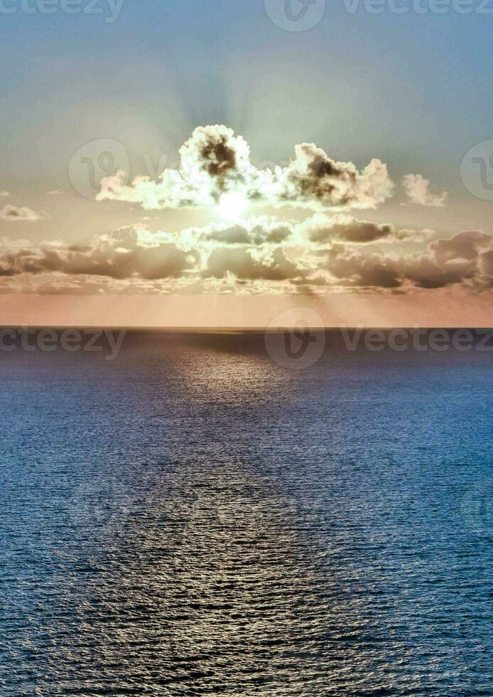 Scenic sea view photo
