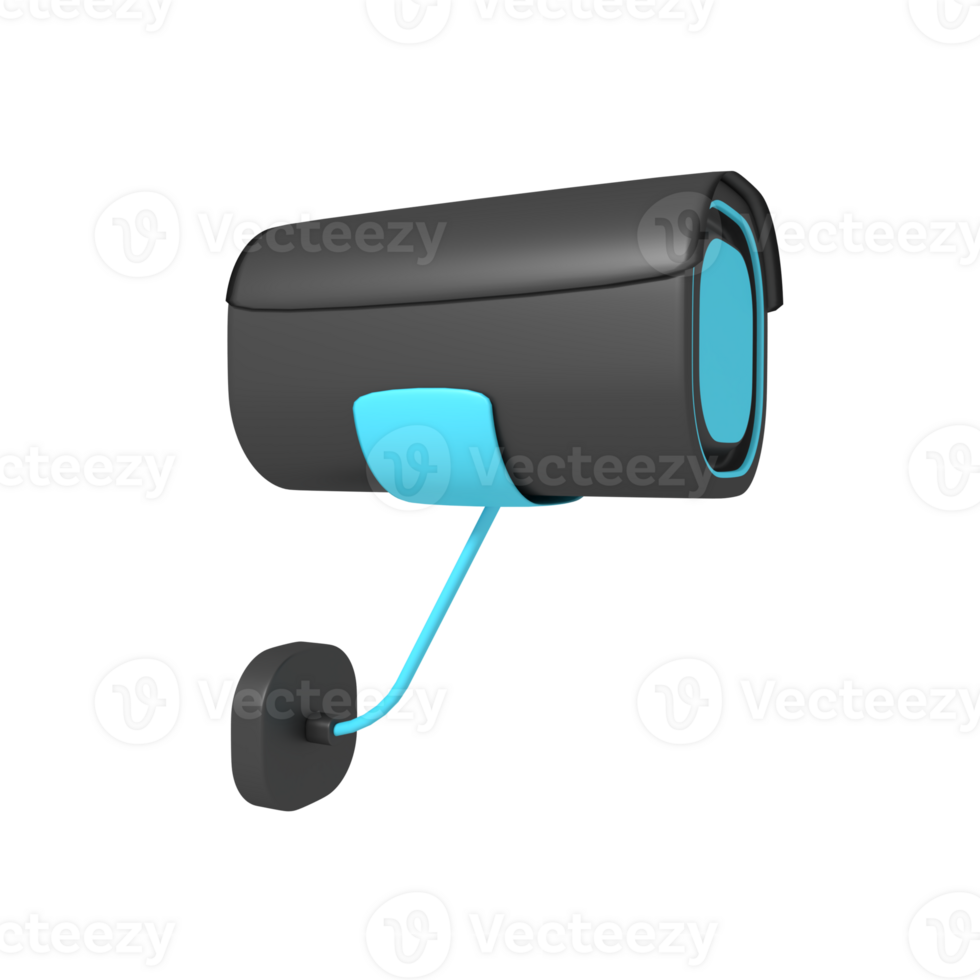 3d icon of CCTV security png