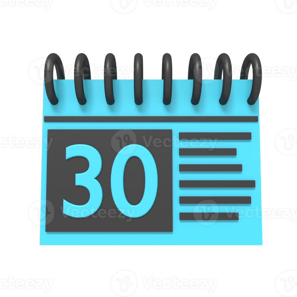 3d icon of Calendar planning png